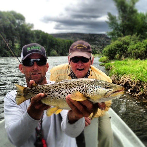 Fly Fishing for Trout, South Fork of the Snake River, Idaho