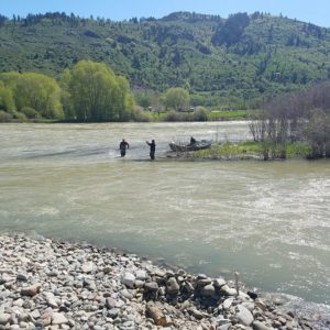 Anglers on the South Fork of the Snake