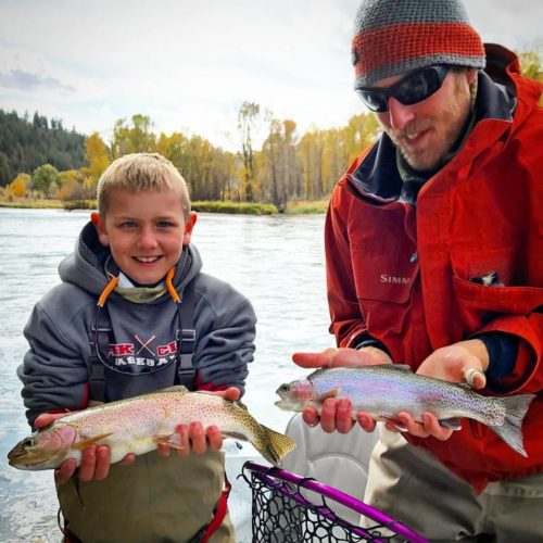 South Fork Fishing Report / Double Rainbow