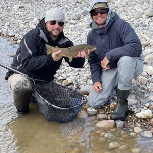 snake river fly fishing brown trout