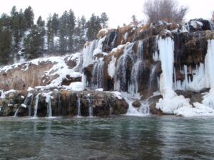 Fall Creek Falls in the winter