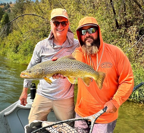 Fly fishing guide AJ Rasmussen